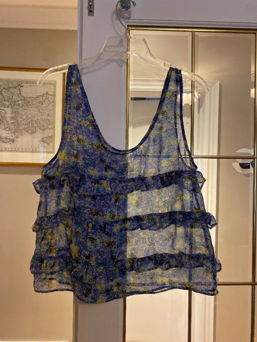 BCBG GENERATION SHEER TOP